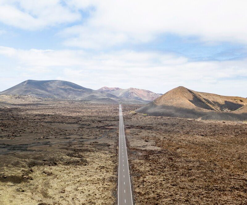 avatar freepik Follow Aerial view of straight road